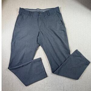 Under Armour Men 38x32 Gray Drive Tapered Stretch Performance Golf Pants Casual